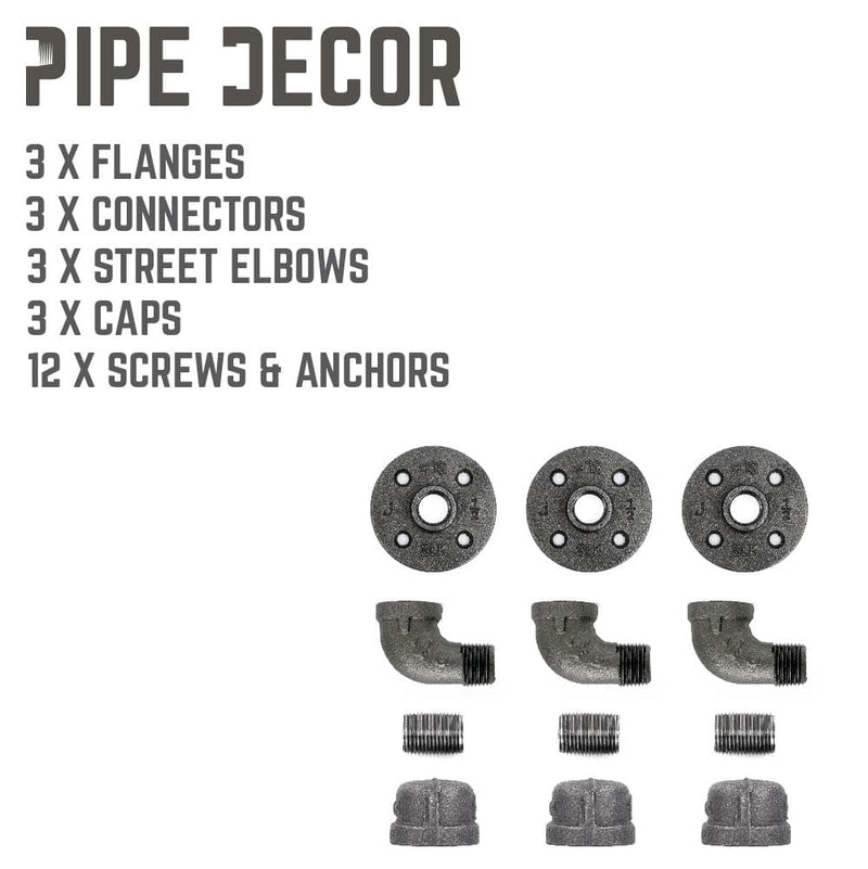 Wall Hook 3 Pack By PIPE DECOR, photo 9 of 9