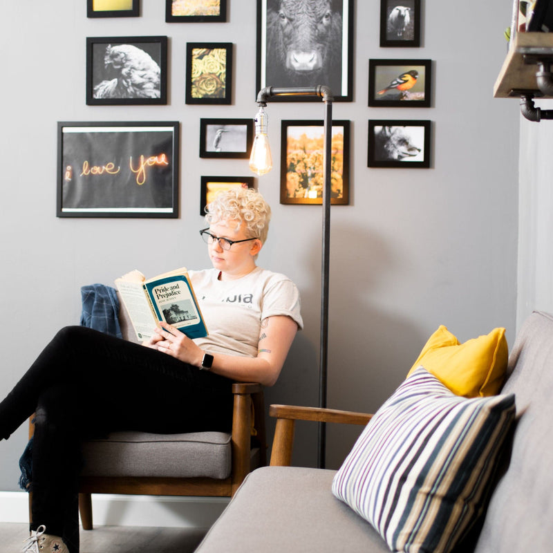 Reader Floor Lamp By PIPE DECOR, photo 6 of 8