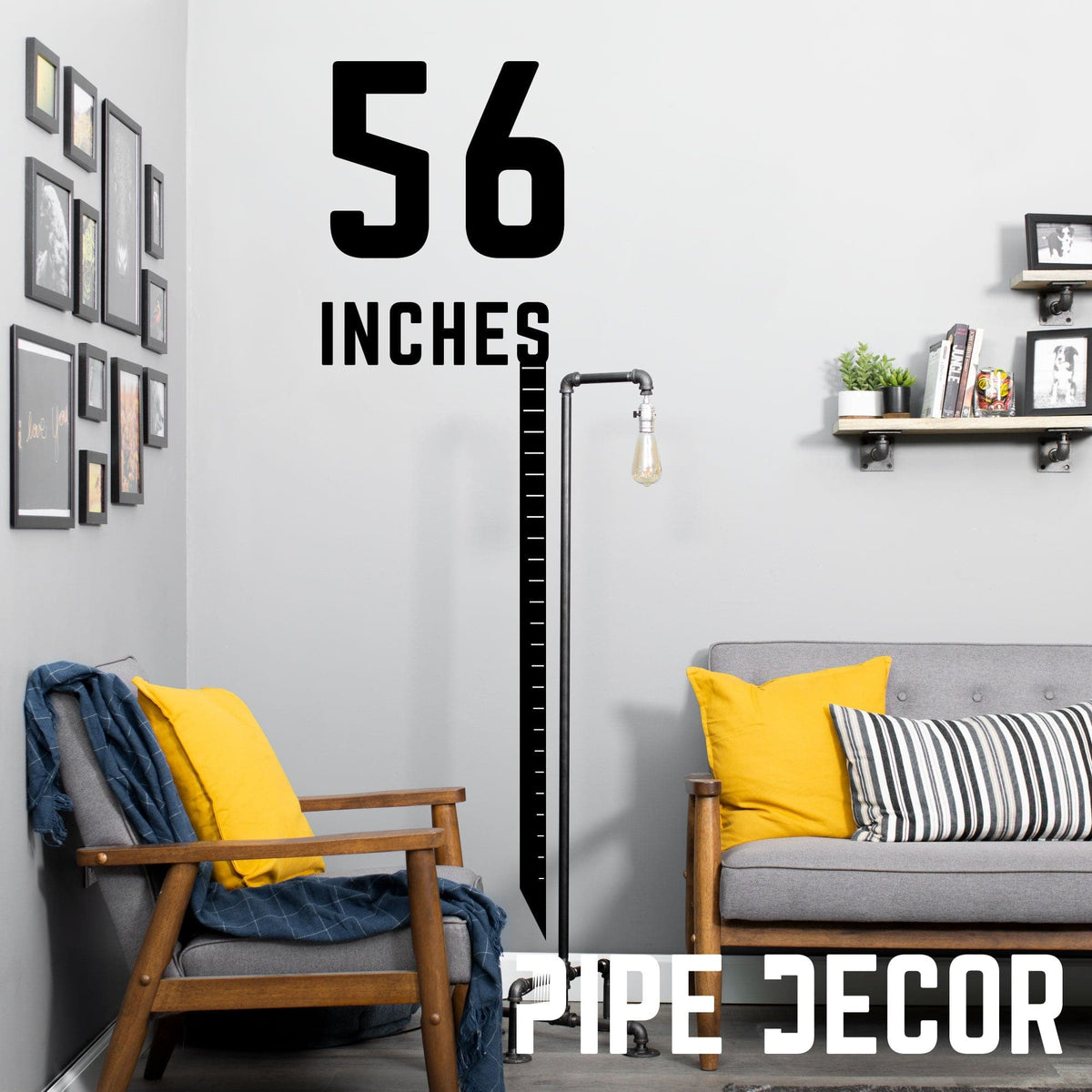 Reader Floor Lamp By PIPE DECOR, photo 3 of 8