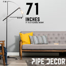 Telescope Floor Lamp By PIPE DECOR