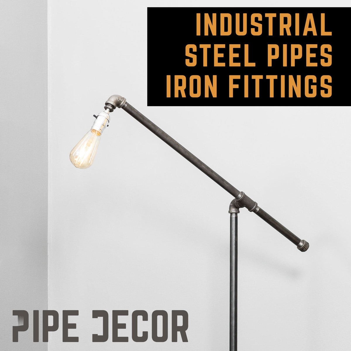 Telescope Floor Lamp By PIPE DECOR, photo 6 of 9