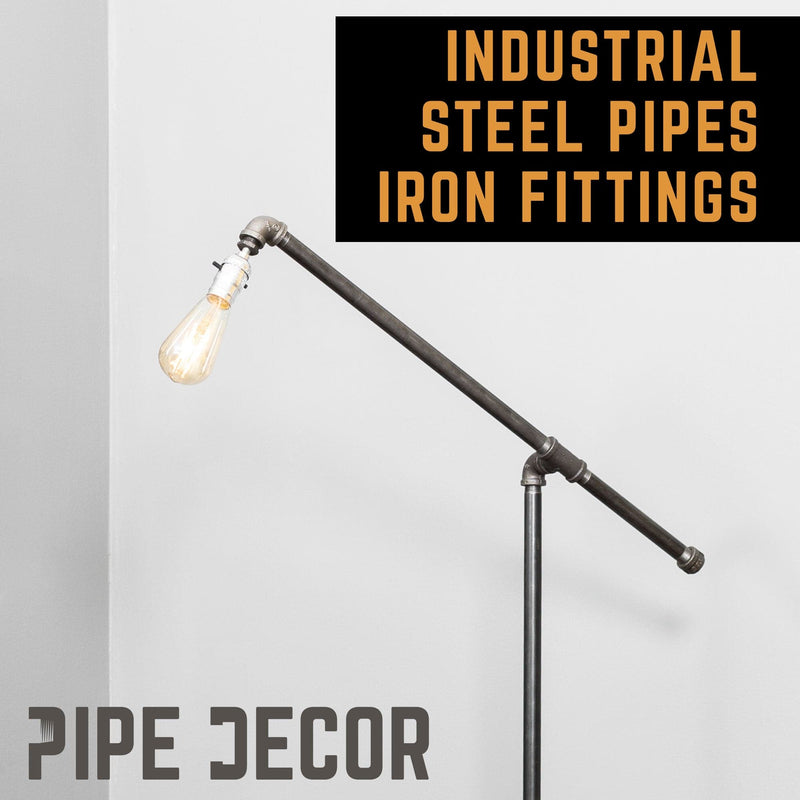 Telescope Floor Lamp By PIPE DECOR, photo 6 of 9