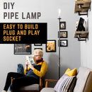 Torch Floor Lamp By PIPE DÉCOR