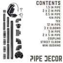 Convertible Table Lamp By PIPE DECOR