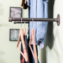 1/2 in. x 12 in. Clothing Hanging Bracket Kit, 4 Pack