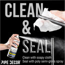Black Industrial Spigot Wall Hook with Flange (2-Pack)