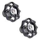 Black Industrial Spigot with Plug (2-Pack)