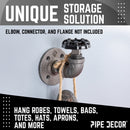 Black Industrial Spigot with Plug (2-Pack)