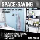 Black Industrial Spigot with Plug (2-Pack)