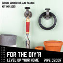 Black Industrial Spigot with Plug (2-Pack)