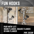 Black Industrial Spigot with Plug (2-Pack)