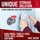 Red Industrial Spigot with Plug (2-Pack)