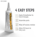 Threadlocker Gel Pipe Thread Sealant by PIPE DECOR