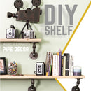 RESTORE Driftwood Tan 36 in. Wood Shelf (Wood Only)