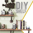 RESTORE Sunset Brown 36 in. Wood Shelf (Wood Only)
