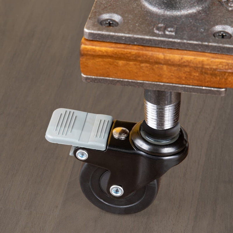 Swivel Caster Wheels for ½" Pipe (4-Pack), photo 4 of 9