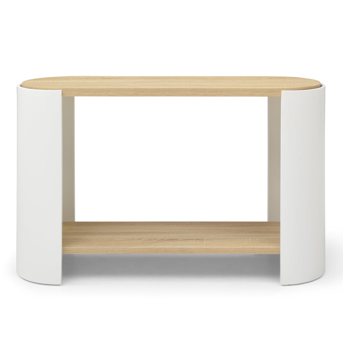 End Table with 2-Layer Storage Shelves, photo 3 of 6