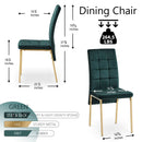 High Back Nordic Dining Chair Modern Chair With Color Legs by HouseOfZazla