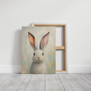 Bright Eyed Bunny in Soft Pastels