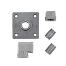 90 Degree Square Elbow Wall Hook Kit (2 Pack)