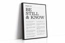Be Still and Know Psalm 46