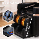 Massage Chair Recliner With Zero Gravity And Full Body Air Pressure - Black