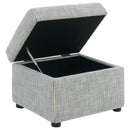 Merced - Lift Top Storage Ottoman by HouseOfZazla
