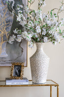 D9.8x19.7" Decorative Paper Powder Vase with Tapered Design