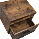 Bob - File Cabinet - Weathered Oak / Black by HouseOfZazla