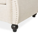 Chesterfield Style 3 Seater Sofa With Deep Button Tufting by HouseOfZazla