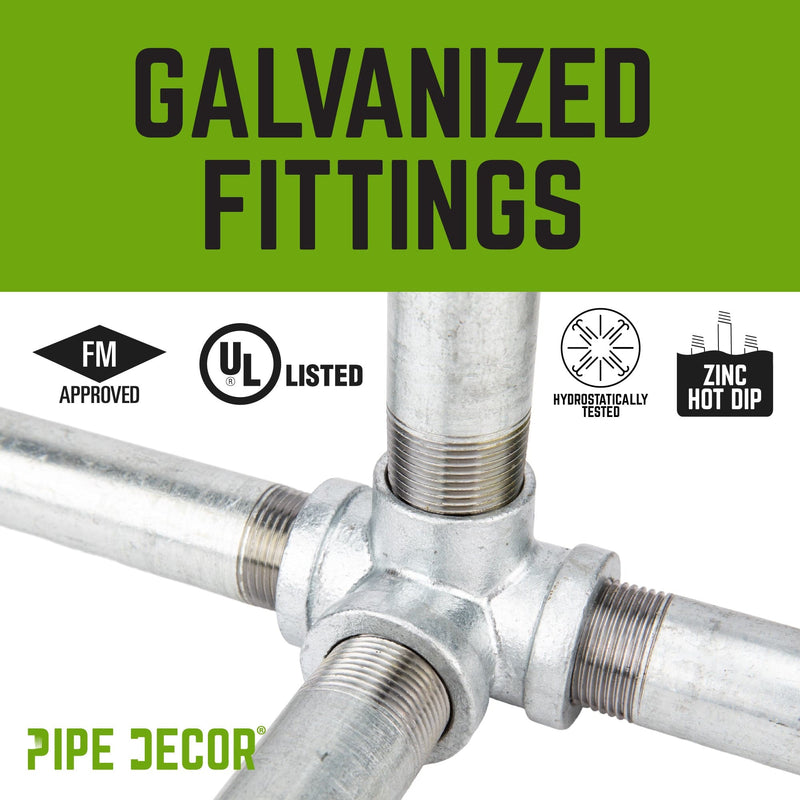 1 in. Galvanized 6-Way Fitting, photo 9 of 10
