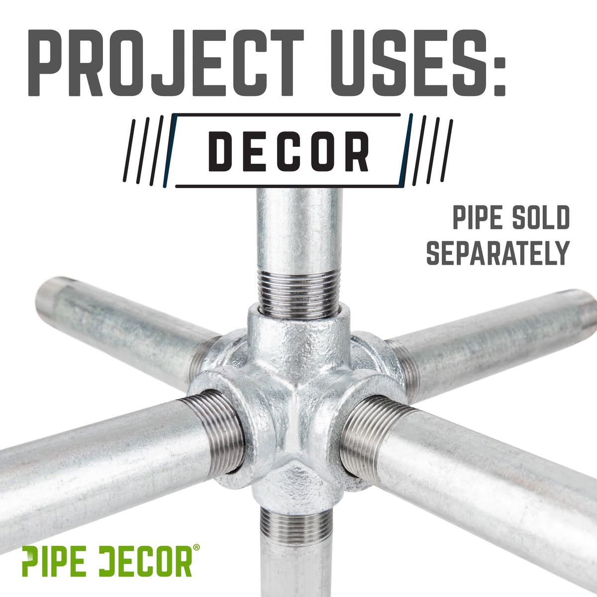 1 in. Galvanized 6-Way Fitting, photo 6 of 10