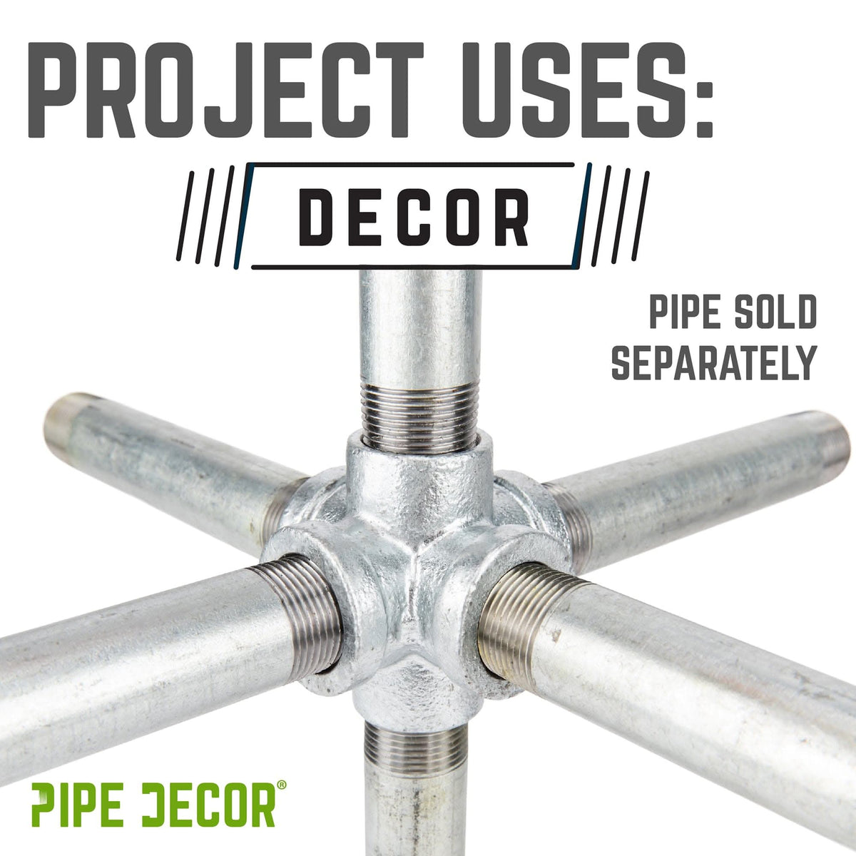 3/4 in. Galvanized 6-Way Fitting, photo 6 of 10