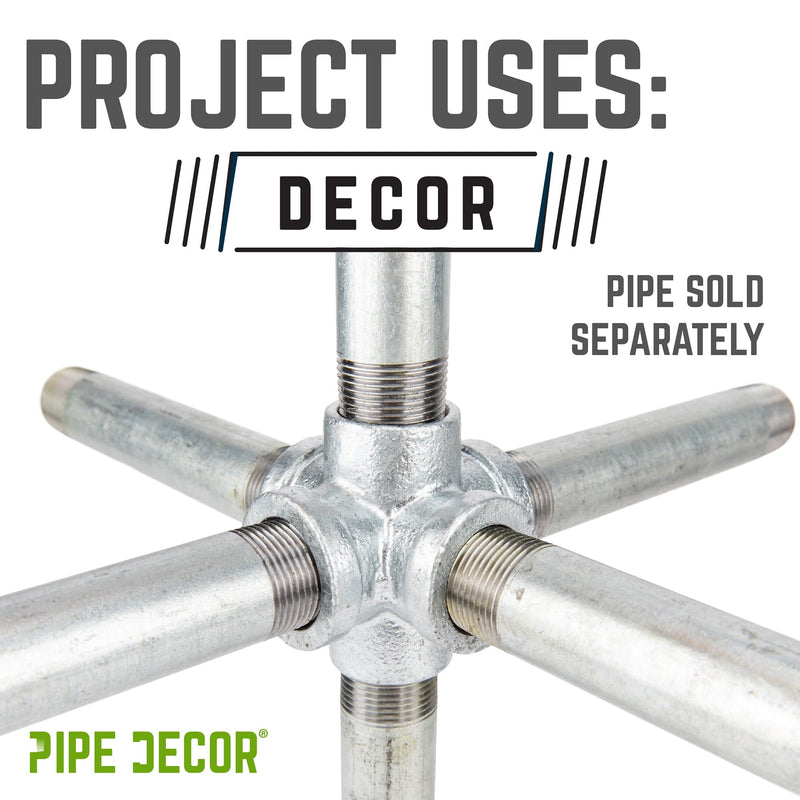 3/4 in. Galvanized 6-Way Fitting