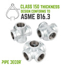 3/4 in. Galvanized 5-Way Fitting