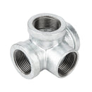 1 in. Galvanized Iron Side Outlet Tee by PIPE DECOR