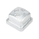 1 in. Galvanized Square Cap