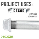 1 in. Galvanized Square Cap