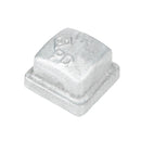 1/2 in. Galvanized Square Cap