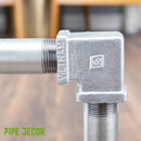 1/2 in. Galvanized Square 90 Degree Elbow