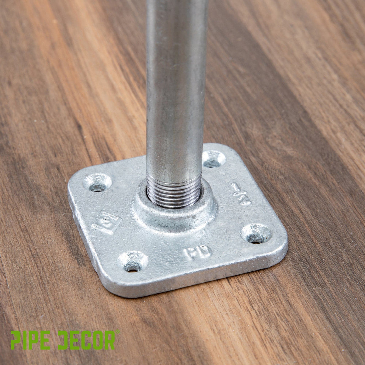 1/2 in. Galvanized Square Floor Flange, photo 8 of 10