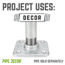 3/4 in. Galvanized Square Floor Flange