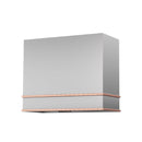 Akicon 36" Stainless Steel Wall Mount Range Hood with 600 CFM Vent Hood - AK-HS36HB-BS