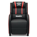 Massage Racing Gaming Single Recliner Chair by LJGDeals