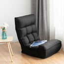 4-Position Adjustable Floor Chair Folding Lazy Sofa by LJGDeals