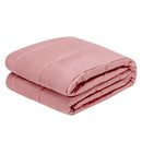 20 lbs 60" x 80" Heavy Weighted Soft Breathable Blanket with Natural Bamboo Fabric -Pink by LJGDeals