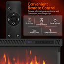 36/40/50/60 Inch Wide 3-Sided Electric Fireplace Insert with Remote Control and 12 Flame Colors by LJGDeals