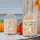 2 Pack Hanging Birdcage Tealight Lantern by JHY DESIGN