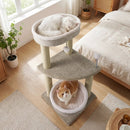 36" Cat Tree with Plush Perches & Scratching Posts by LJGDeals