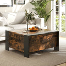 36.5 Inch Coffee Table with Sliding Top and Hidden Compartment by LJGDeals